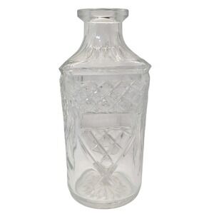 Vintage Drambuie Decanter Bottle‎ Lead Crystal Prince Charles Edwards Liqueur